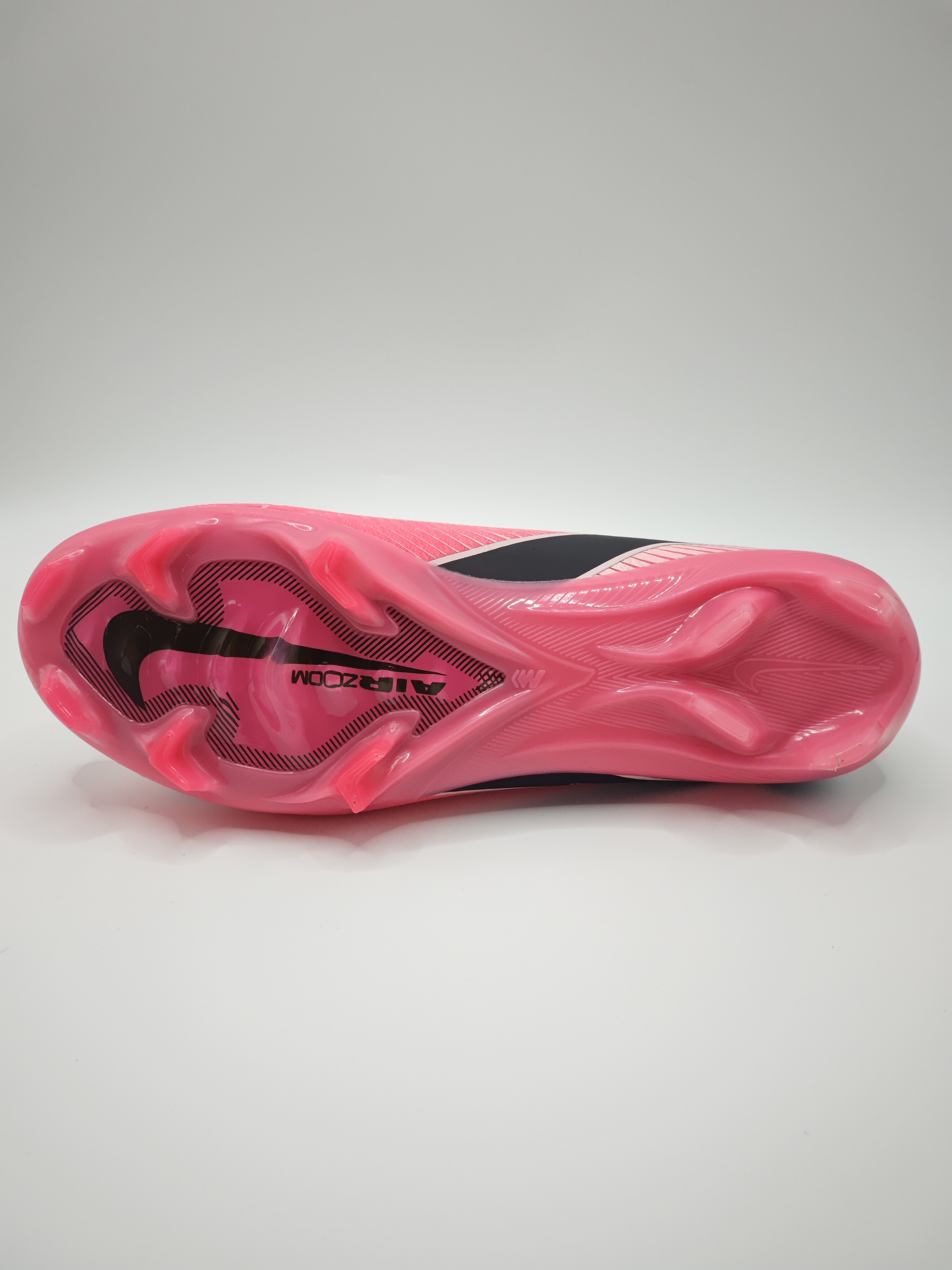 Nike Mercurial 16 FG Soccer Cleats with Built-in Bonded Pack: Full Air Cushion for All-Game Comfort, Waterproof Knit for Rainy Pitches