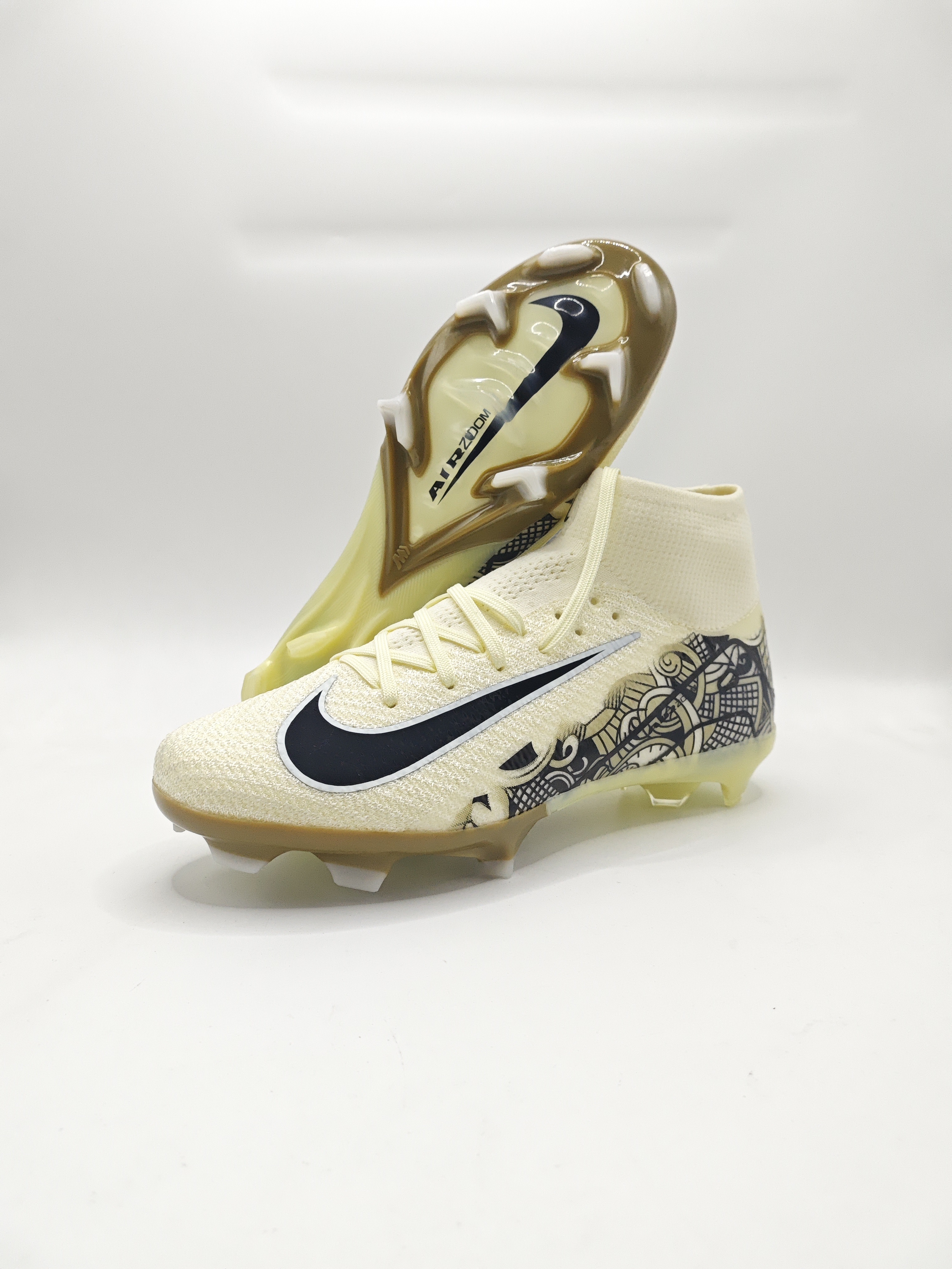 Nike Mercurial 16 Built-in Bonded Pack Full Air Cushion Waterproof Knit FG Soccer Cleats