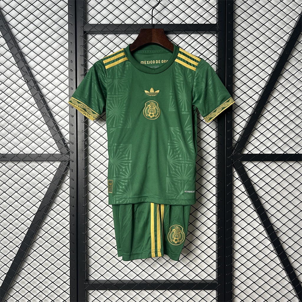 Mexico Gold Kids Suit 25/26 Green