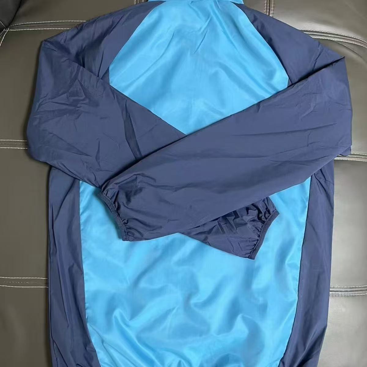 Boca Juniors 2025 Training Windbreaker Jacket Light Blue Navy CABJ Tracksuit Top