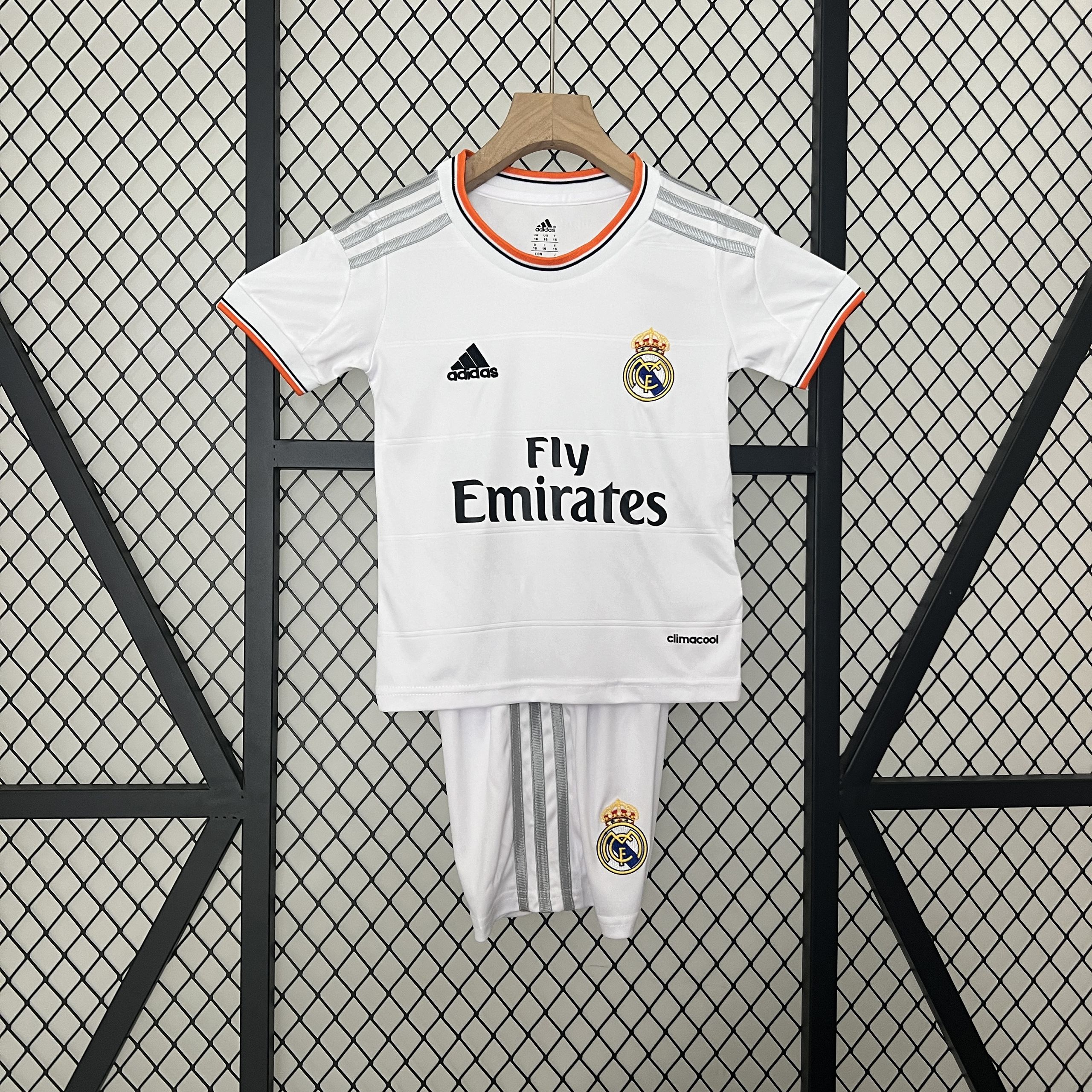 Real Madrid13-14 Home Retro Kid Kits Children Sets Jersey