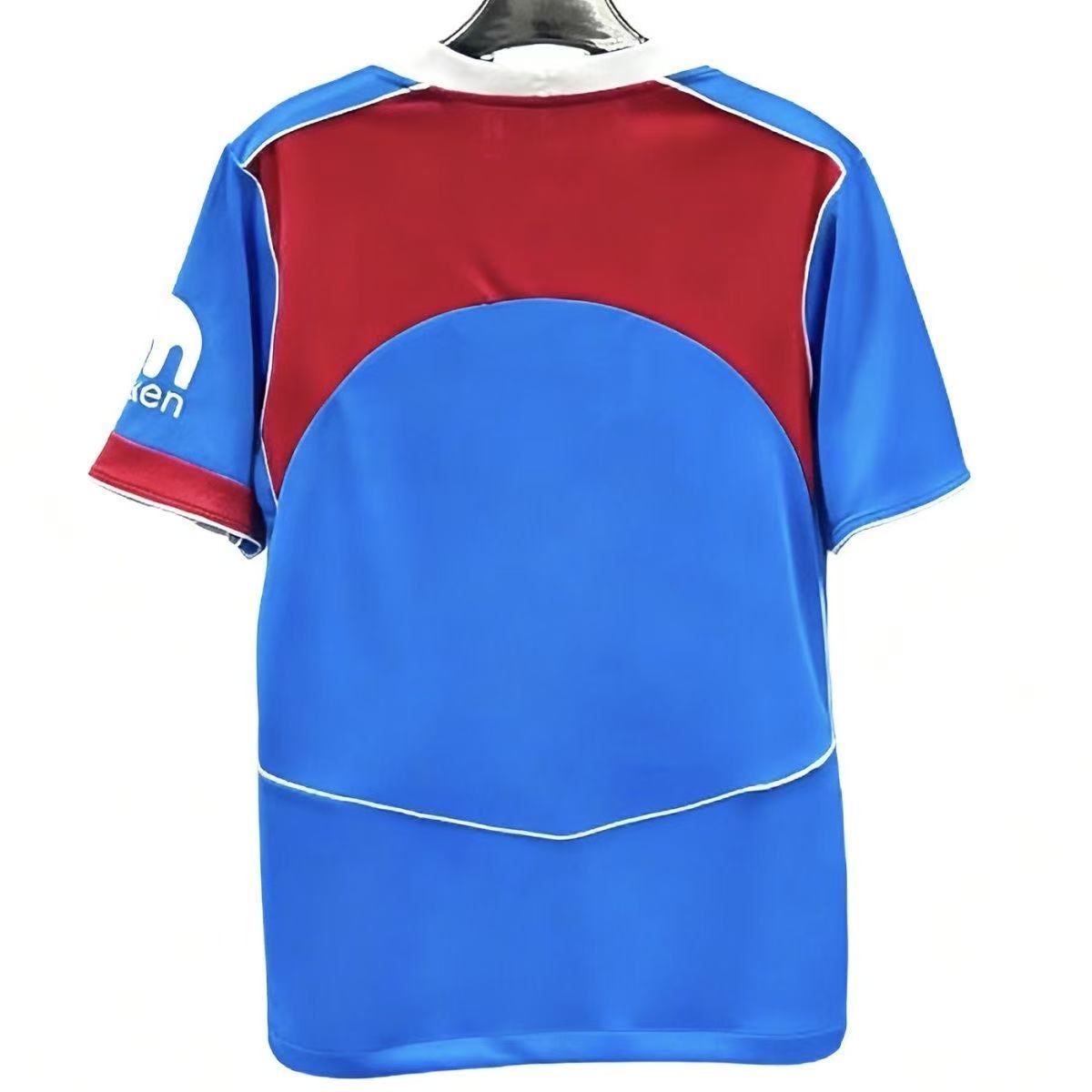 Atletico Madrid 25/26 Away Fan Version Jersey Blue Red | Nike Riyadh Air Sponsor