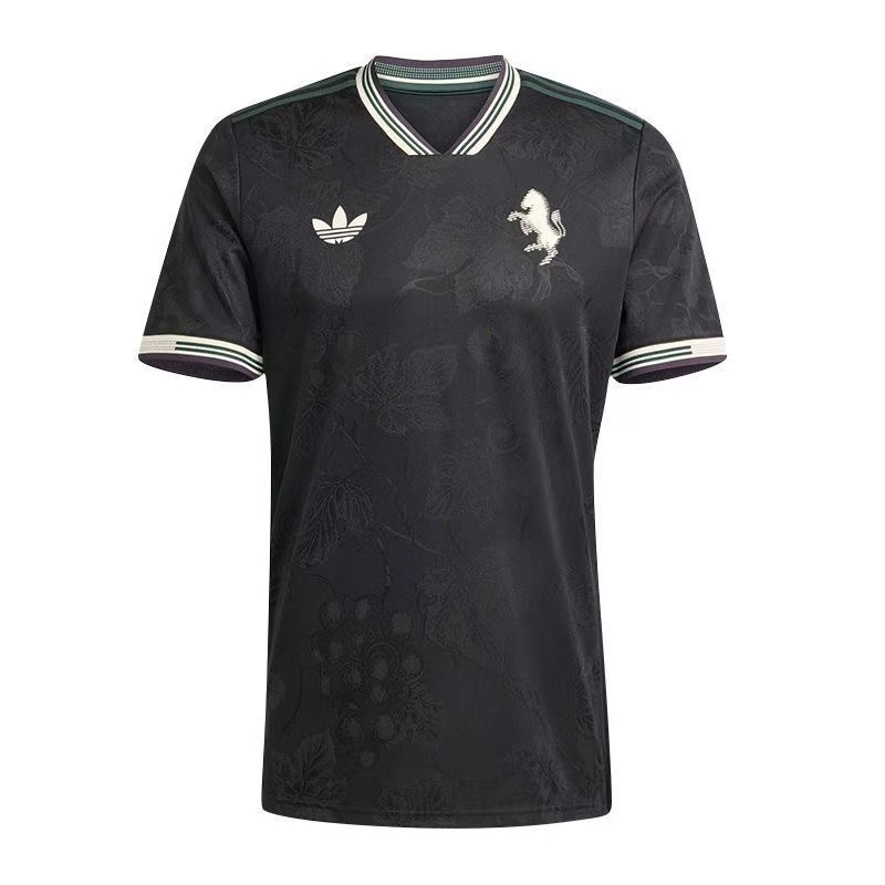 Juventus 25/26 Second Away Jersey Retro Blackout Edition | Adidas Originals Collaboration
