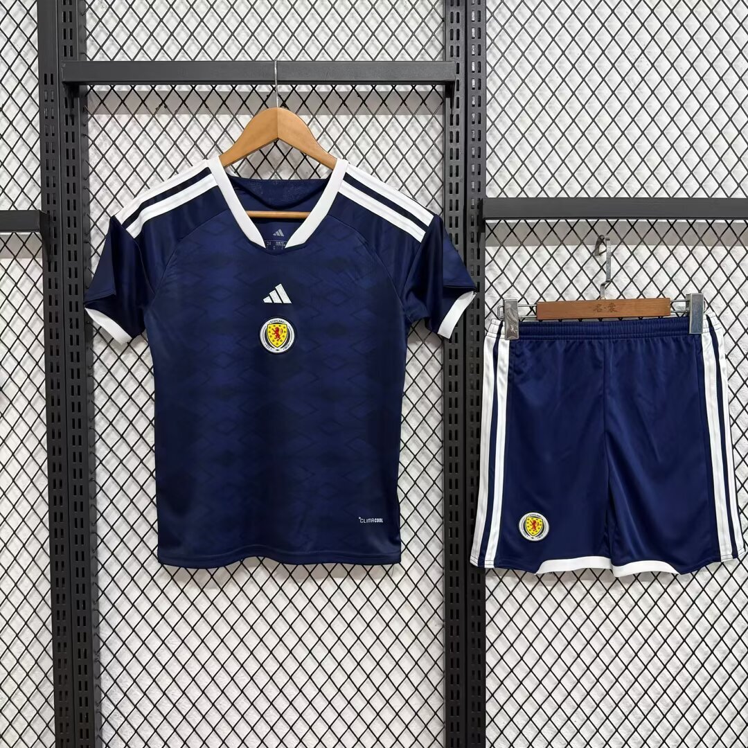 2026 National Team Scotland Home Shirt Kids Adult Set