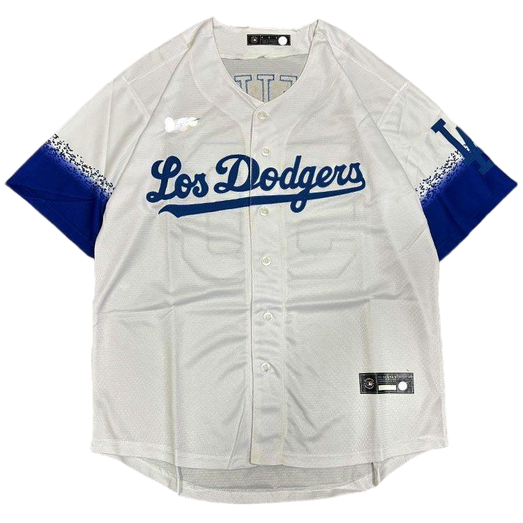Los Angeles Dodgers Retro Gradient Sleeve Baseball Jersey