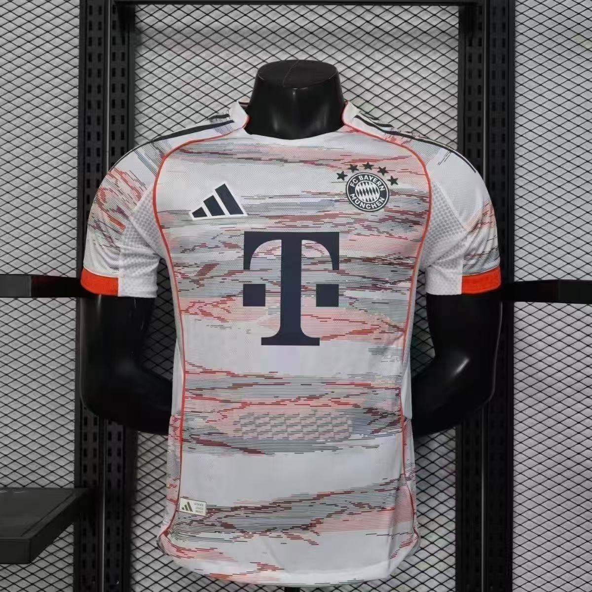 Bayern Munich away Player  Edition Football Jersey 25-26