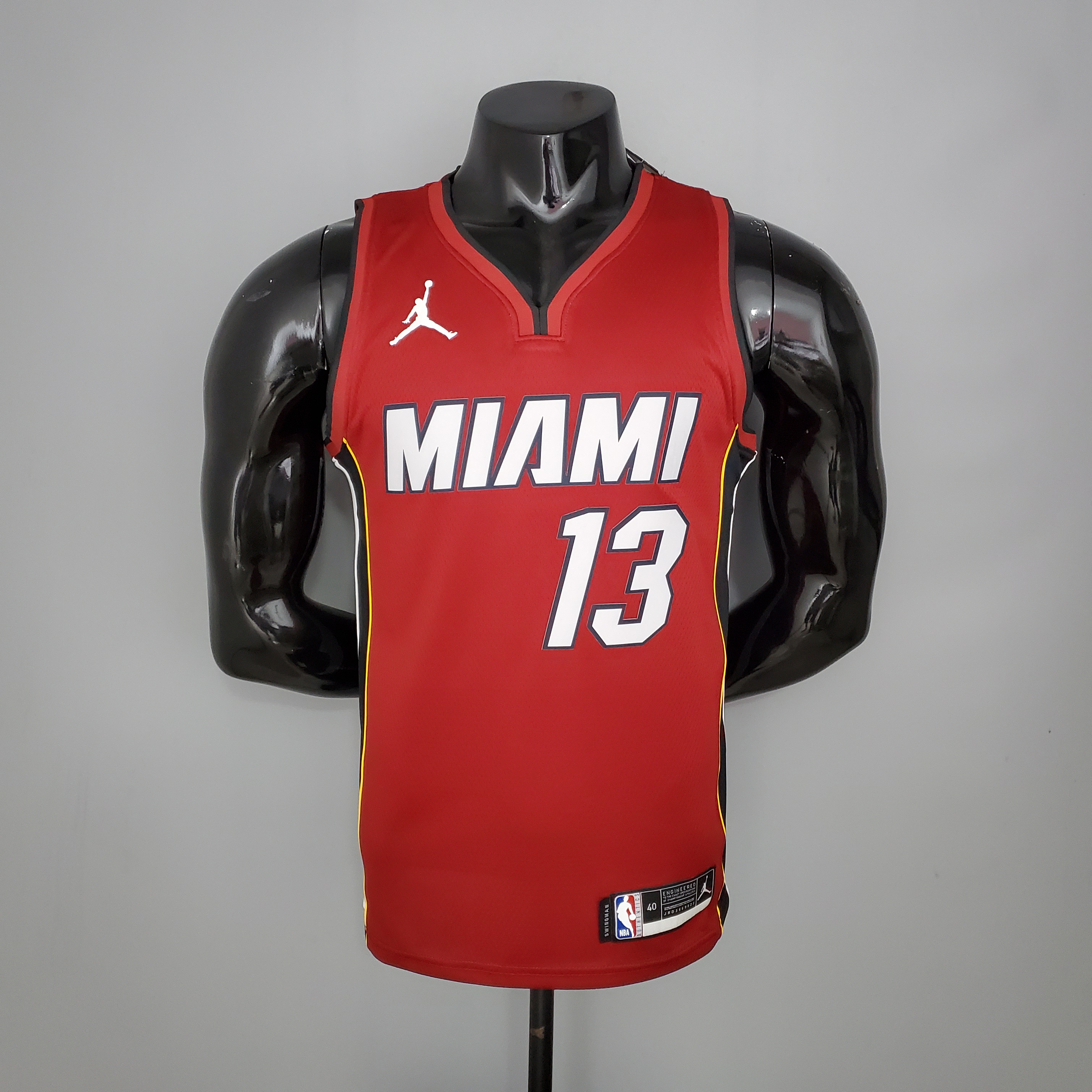 Bam Adebayo Miami Heat Swingman Jersey Red