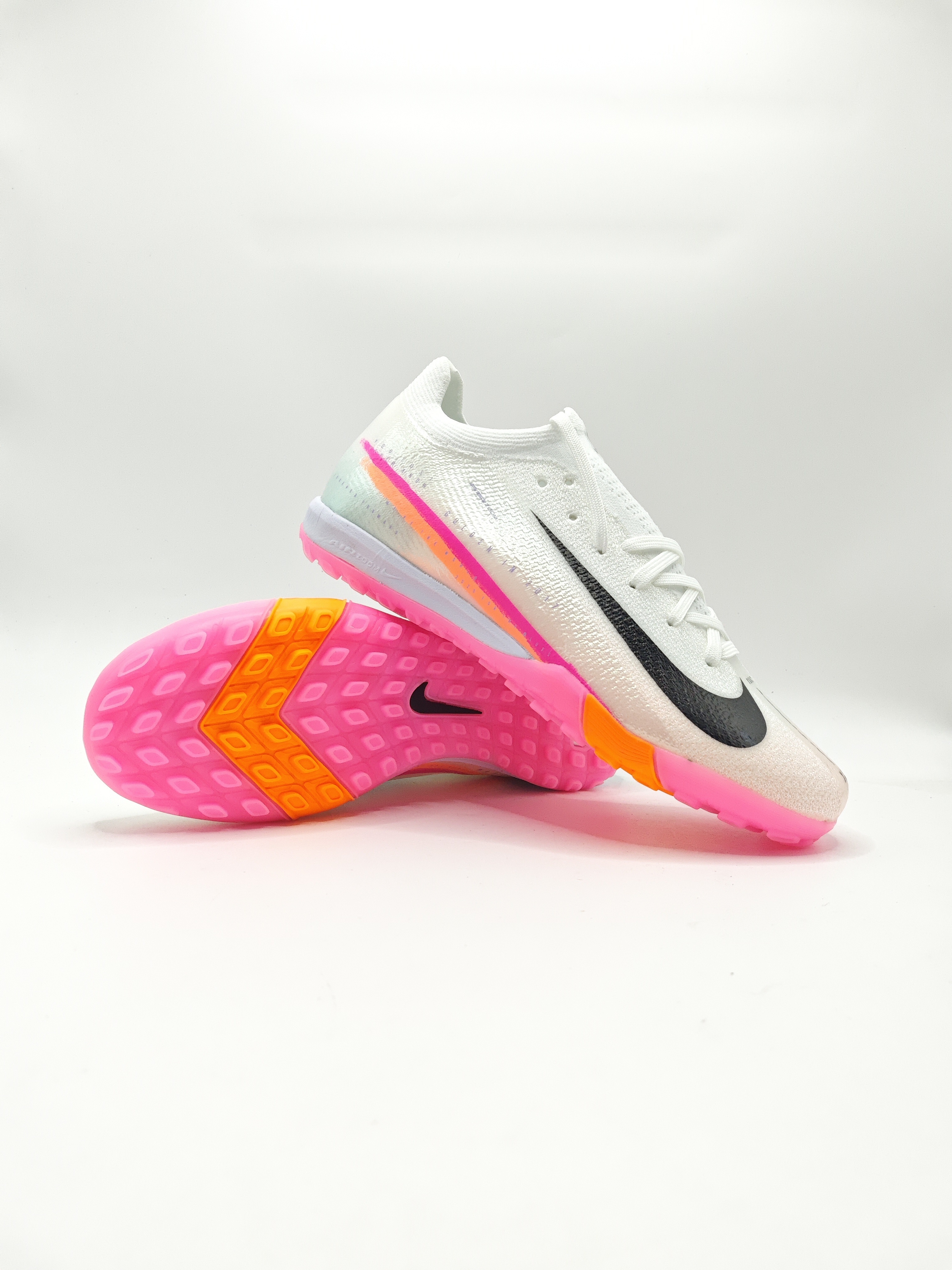 Nike Mercurial 16 Low-Top Built-in Full Air Cushion Waterproof Knit FG MD-Outsole Soccer Cleats
