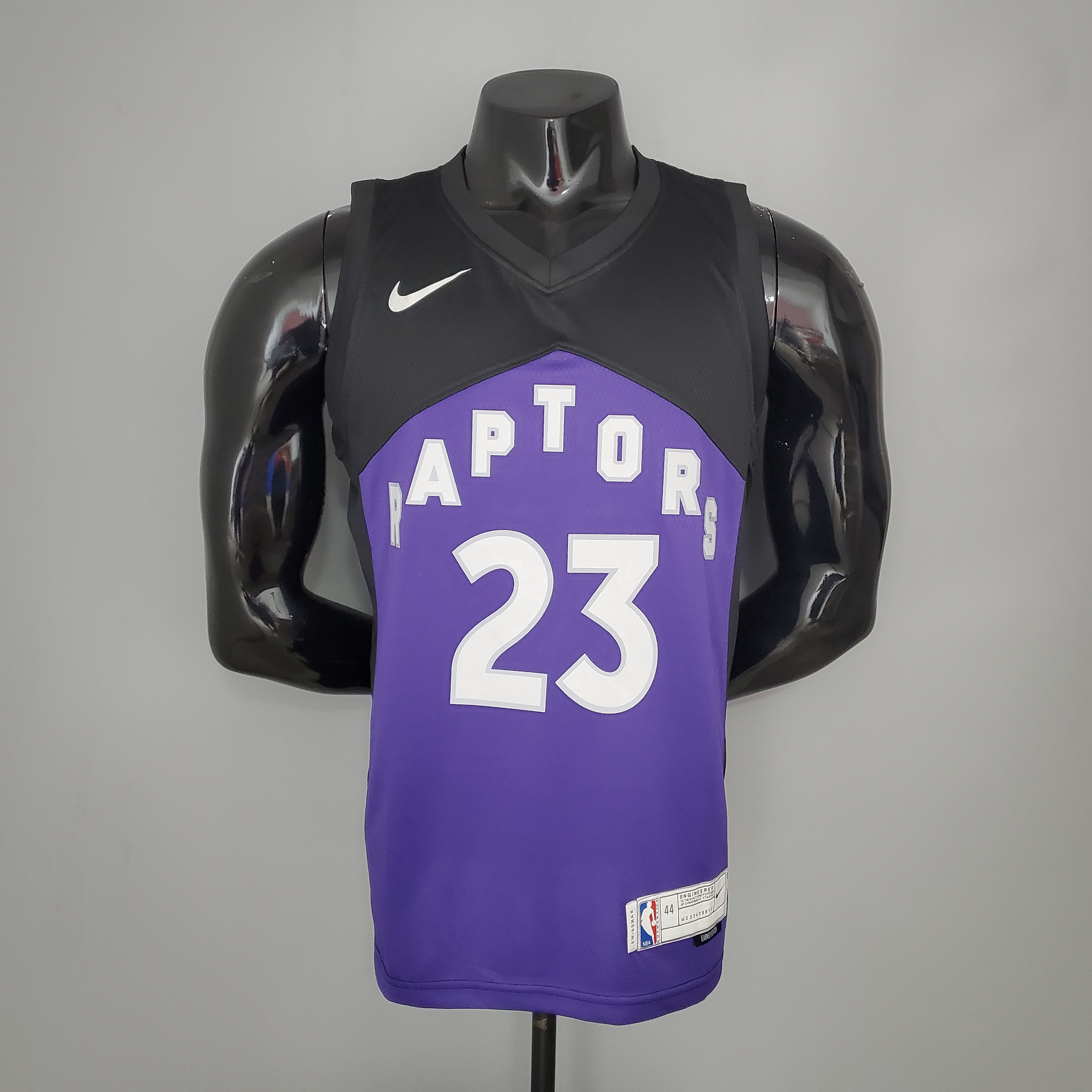 Fred VanVleet Toronto Raptors Bonus Edition 2020/21 Swingman Jersey Black and Purple