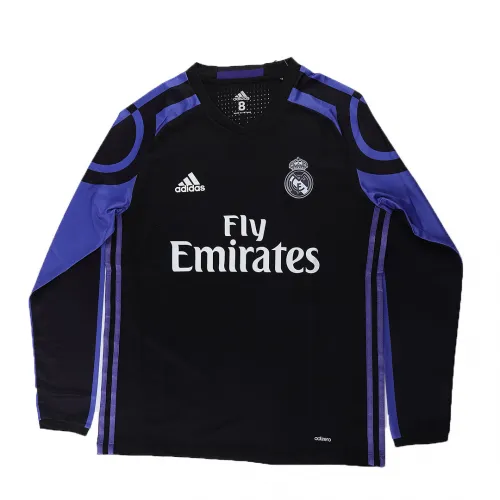 2016/17 Real Madrid Retro Long Sleeve Jersey Third Away