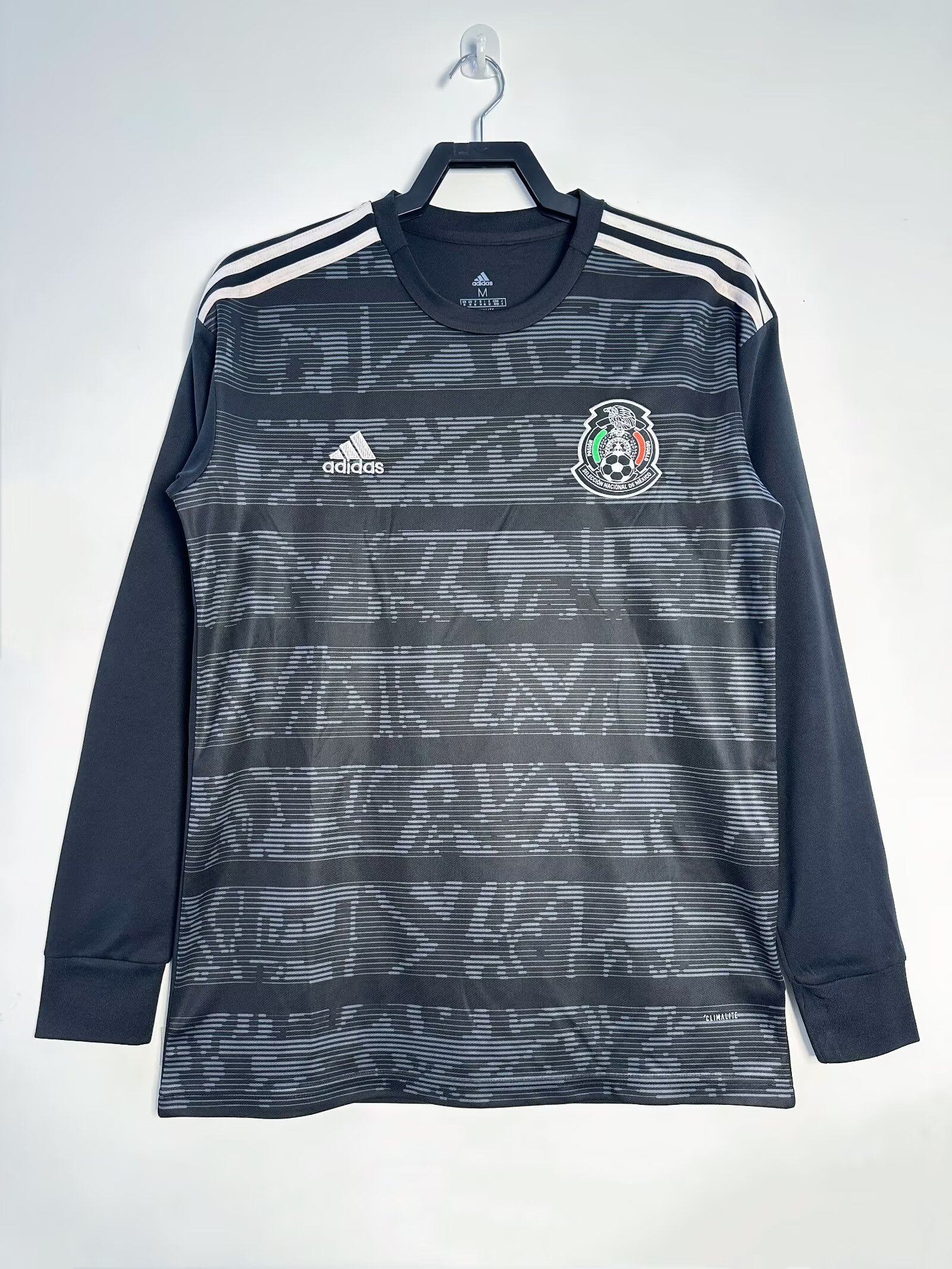Mexico Home Retro Long Sleeve Jersey 2019