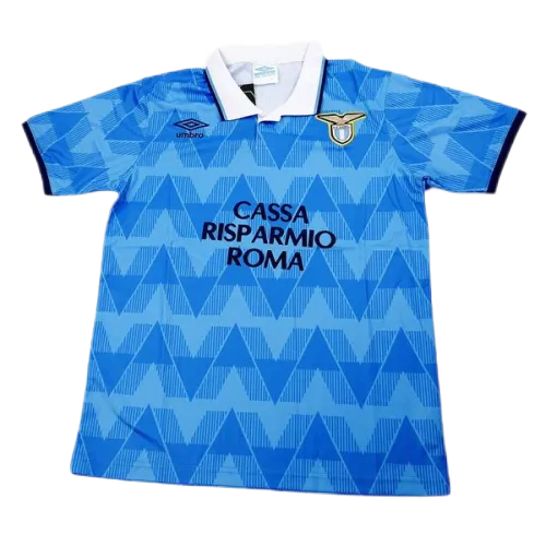 Lazio 1989 Retro Jersey Home