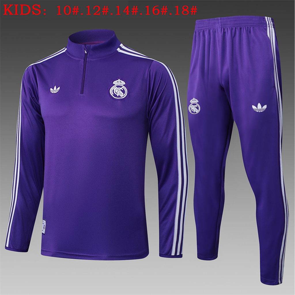 Real Madrid Kids Training Suit 25/26