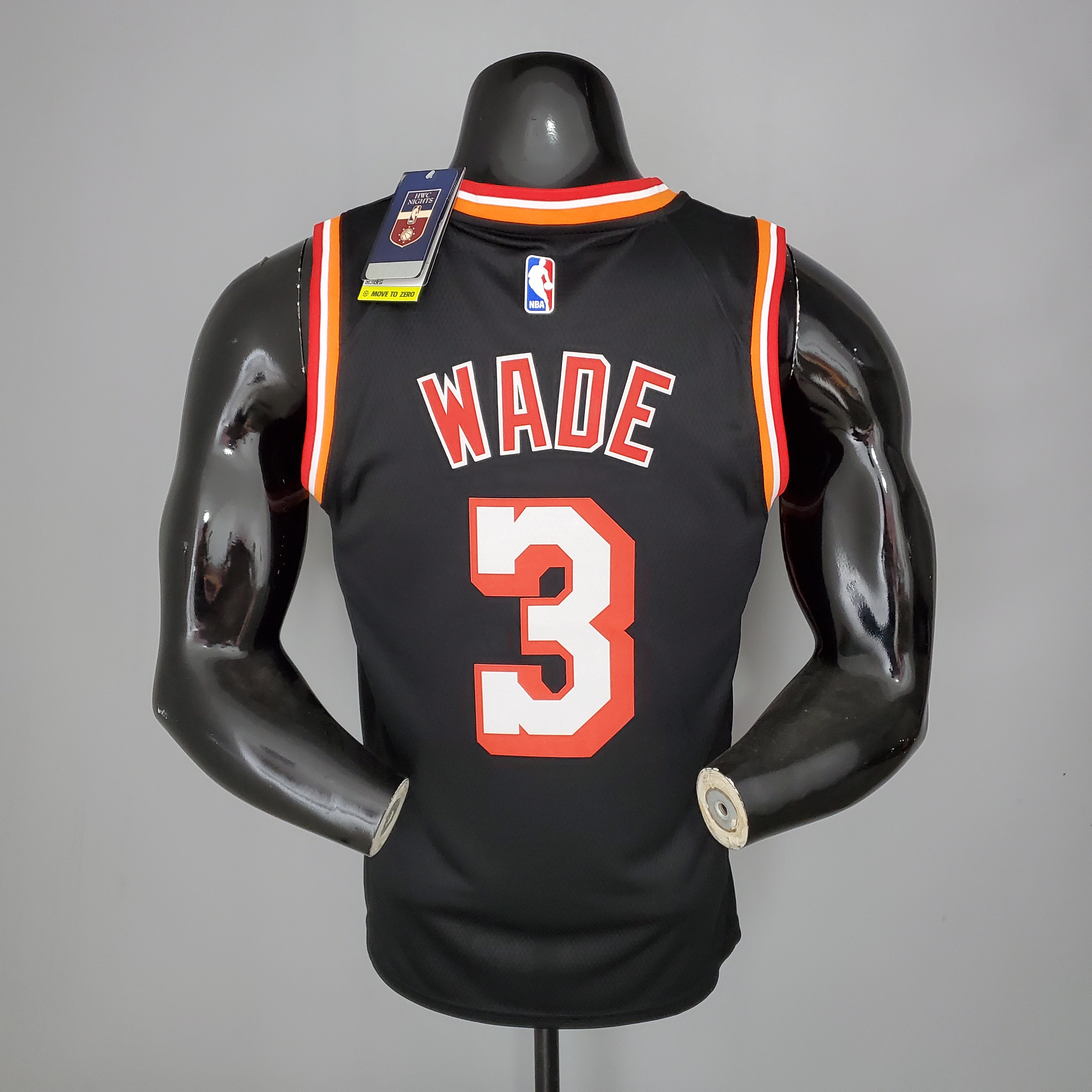 Dwyane Wade Miami Heat Swingman Jersey Black