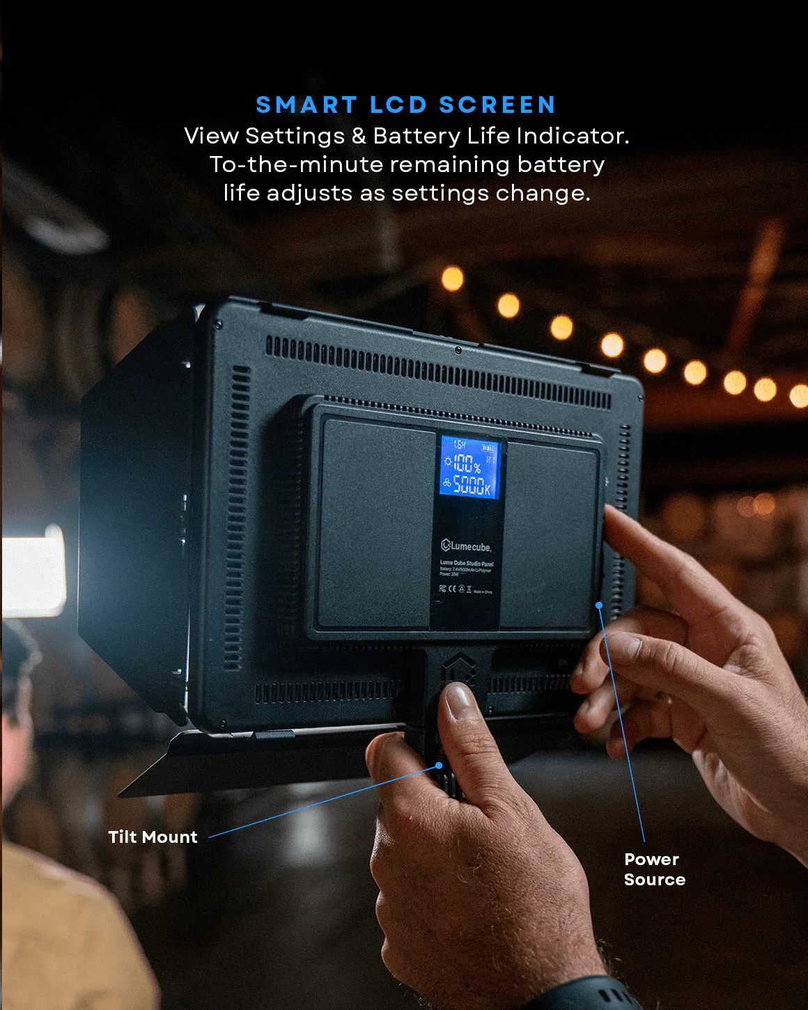 Studio LED Panel Edge-Lit