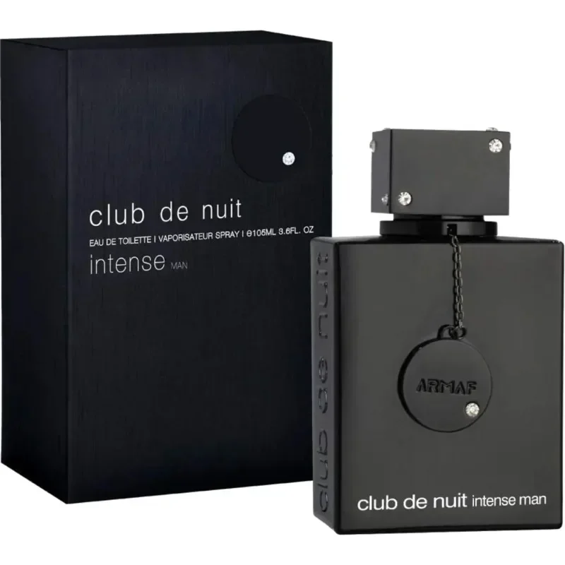 Club de Nuit Blue Iconic for Men Eau de Parfum Spray 3.6 Fl Oz (105ml)Long Lasting Perfume Spray Christmas gifts