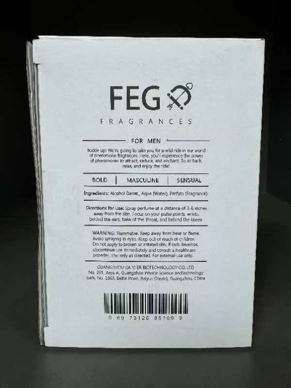 50ML FEG Perfume Long Lasting Enhances Intimacy High Quality Hombre Perfume Perfect Date Attract Women